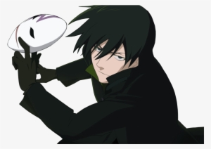 Anime Boy Clipart Skinny - Darker Than Black Hei Art