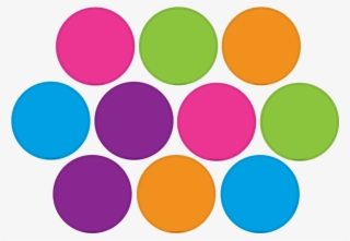 Tcr5189 Bright Colors Circles Accents Image