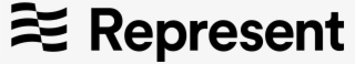 Represent Logo Wordmark Black