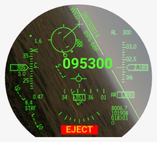 Heads-up Display 24h Watch Face Preview