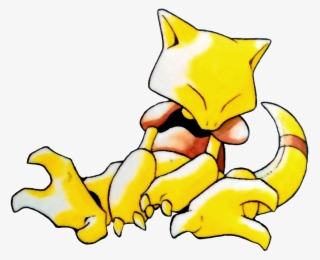 Abra Pokemon Red And Blue Official Art