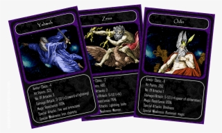 Yahweh Card Zeus Card Odin Card