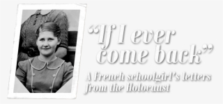 'if I Ever Come Back'