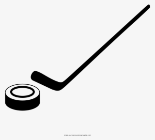 Ice Hockey Coloring Page