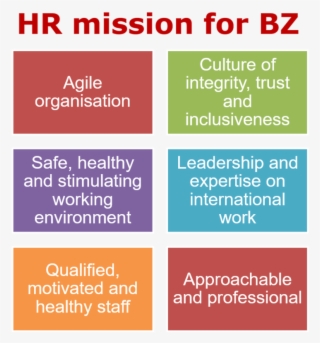 The Key Priorities Of Bz's Hr Policy Are As Follows