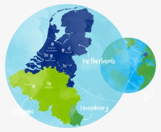 The Benelux Area And The Earth