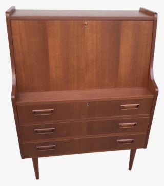 Tibergaard Denmark Teak Drop Front Desk