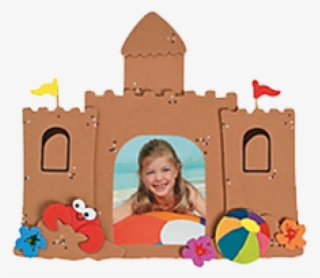 Sandcastle Picture Frame Magnet Craft Kit