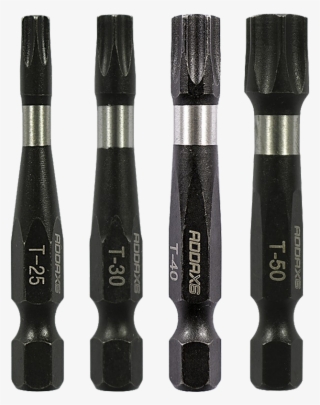 Addax X6 Torx Impact Screwdriver Bits 50mm