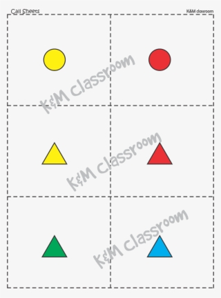 Mini Shape Flash Cards