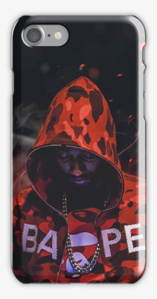 Pnb Rock Bape Fire Iphone 7 Snap Case