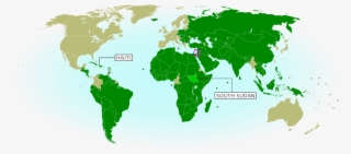 Map Of Countries That Recognize The State Of Palestine