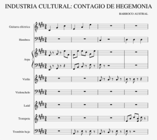 Contagio De Hegemonia Sheet Music For Violin, Guitar,