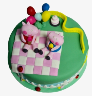 Peppa Pig Birthday Cake, Chocolate On Chocolate And