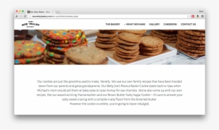 I Wrote All Of The Copy For The Noe Valley Bakery Website