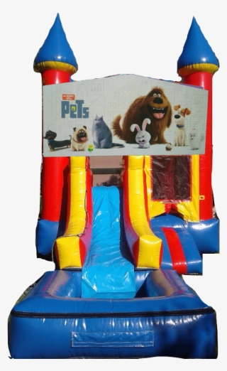 Water Slide Castle Combo Front Jumper The Secret Life