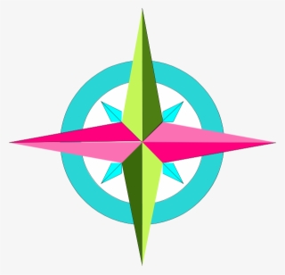 Compass Clipart Colorful