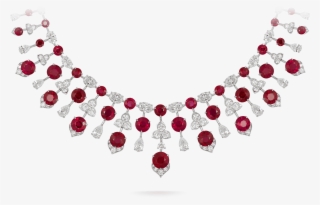 Ruby Necklace 1003101 Close Up