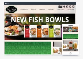 Saffron Road Food Mockup