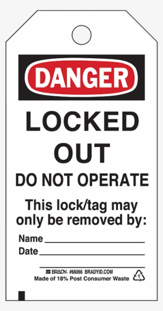 Brady Lockout Tag