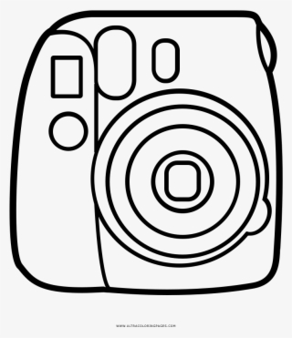 Instax Mini Camera Coloring Page