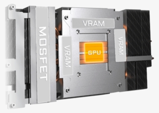 O Tubo De Calor Também Cobre O Vram Através De Um Grande