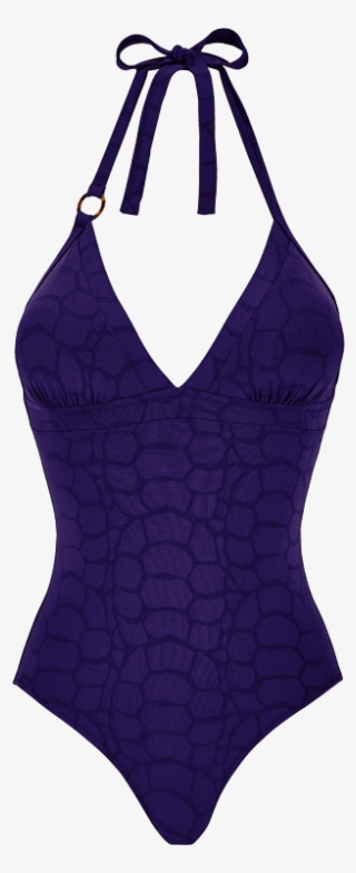 Women Triangle One Piece Swimsuit Ecailles De Tortue