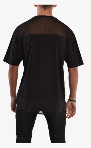 Black Mesh T-shirt