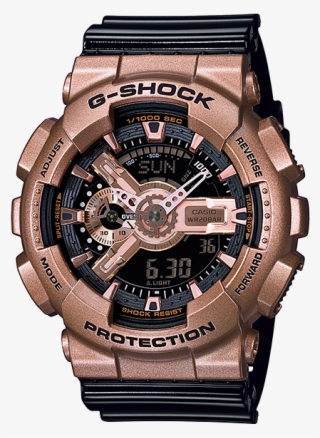 Reloj Casio G-shock Ga110 Bronce Con Negro Resistencia