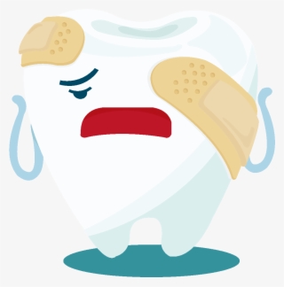 Este Gráficos Es Mano Dibuja Elementos De Dientes Blancos