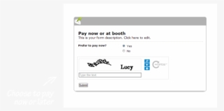 Choose To Pay Now Or Later