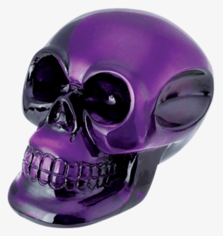 Purple Crystal Skull