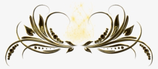Lineas Decorativas Doradas Png