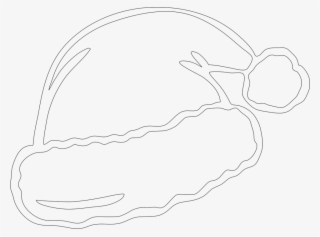 Drawn Santa Hat Xmas