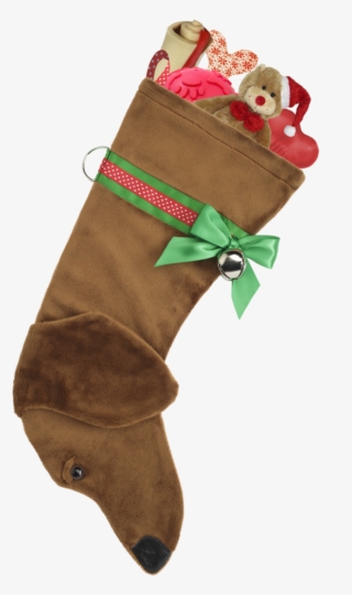 This Red Dachshund Christmas Dog Stocking Is Perfect
