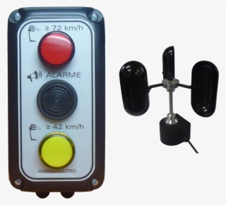 Anemômetro C/ Sinalizador Sonoro P/ Gruas E Guindastes