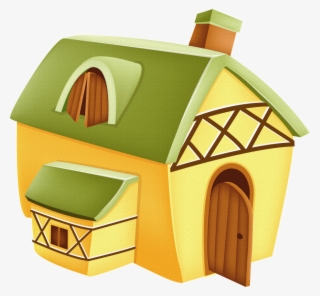 A Hand Painted Fairy House Transparent