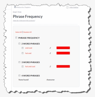 Related Areas To Look For In Your Manuscript