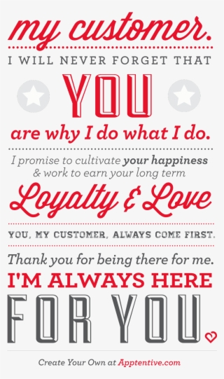 I Want To Sincerely Thank You For Your Patronage And