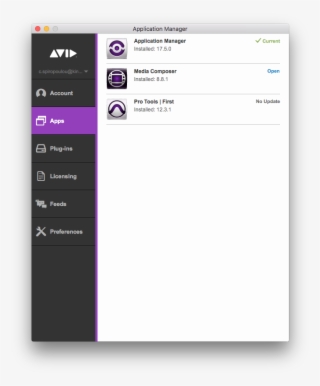 Avid App Mgr