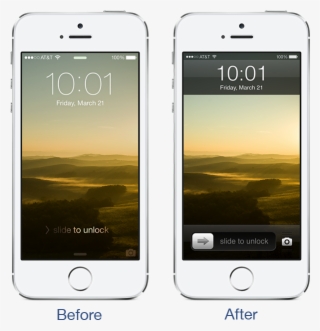 Ios 7 Lockscreen Buttons Png