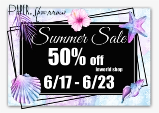 Paper Sparrow Summer Sale Second Life