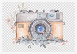 Watercolor Camera Png Clipart Digital Cameras Photographic