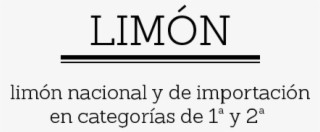 Somos Mayoristas Distribuidores De Limones Con Más