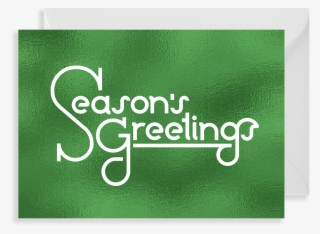 Seasons Greetings Christmas Card