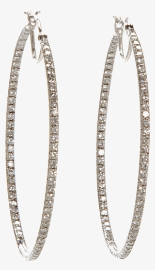 Cathy Waterman Pave Diamond Hoop Earrings Diamonds
