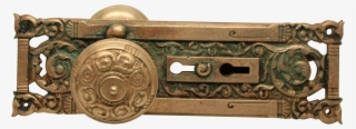 Columbian Bronze Door Knob Set