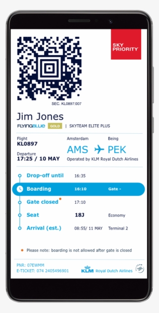 At The Boarding Pass Print Page