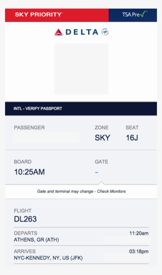 Upload A Boarding Pass Like This With The Personal