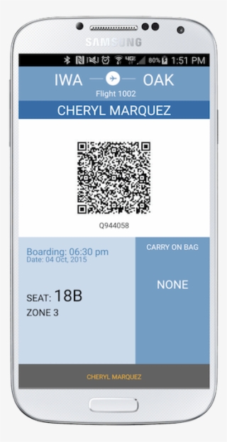 Electronic Boarding Pass 900x900 Png Download Pngkit